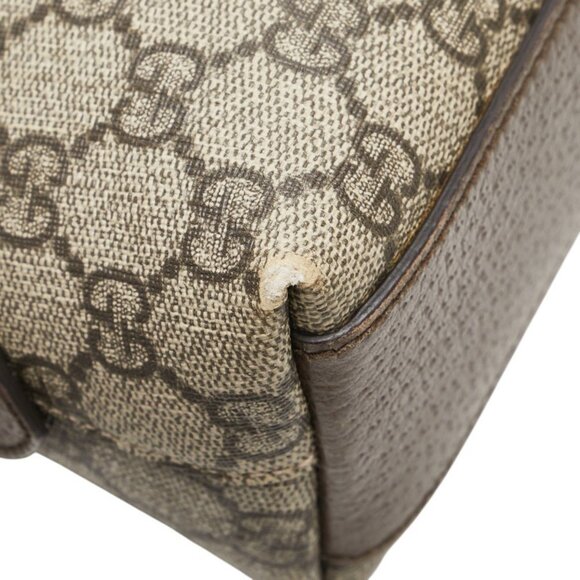 GUCCI Brown Leather Shoulder Bag - Picture 7 of 15